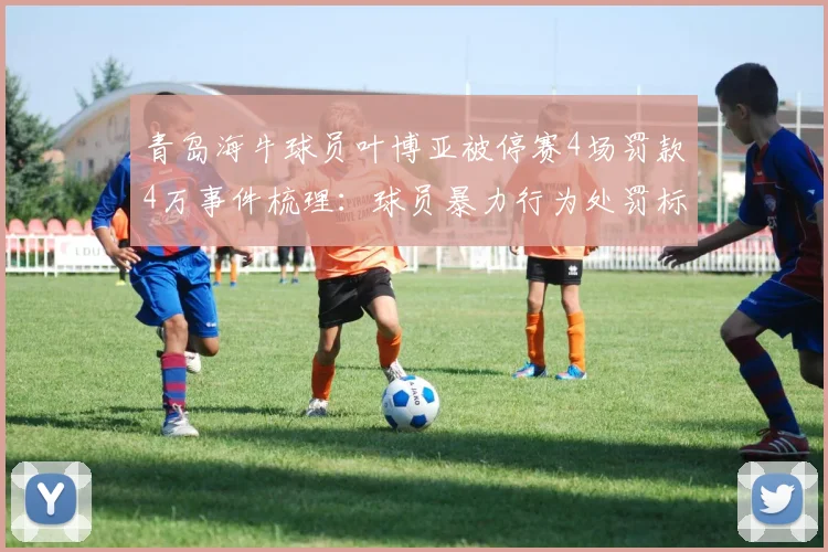 青岛海牛球员叶博亚被停赛4场罚款4万事件梳理：球员暴力行为处罚标准解读及后续影响
