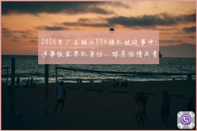 2026年广东铭兴U16梯队被殴事件：涉事张家界队身份、球员伤情及青训暴力追责探讨